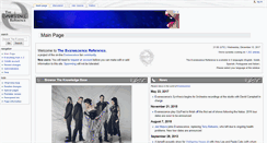 Desktop Screenshot of evanescencereference.info